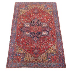 19th Century Persian Serapi Rug 7