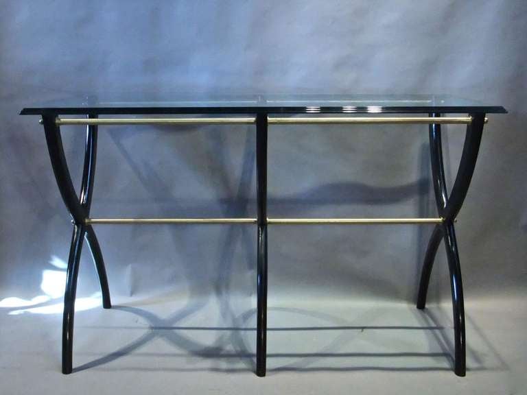 Italian Pair of Console Tables  