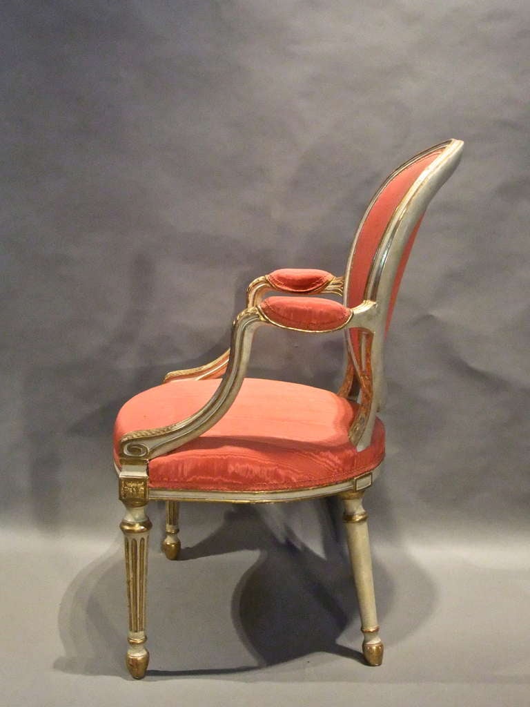 English Pair of Armchairs  