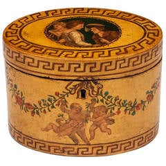 Oval Tea Caddy