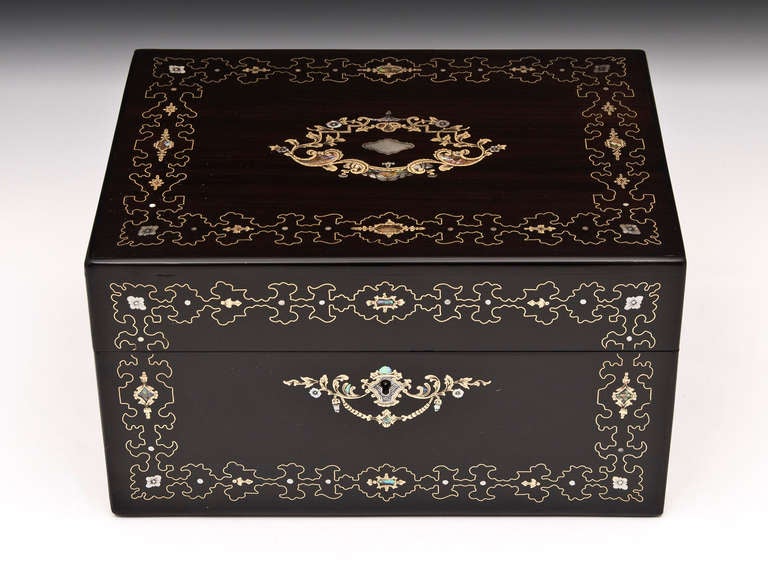 Antique Jewellery Box