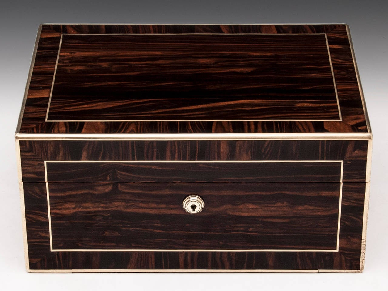Coromandel Jewellery Box by one of London's top cabinet makers 
