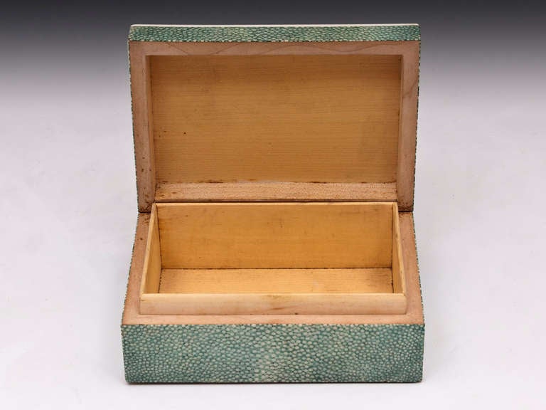 20th Century Shagreen Trinket Box