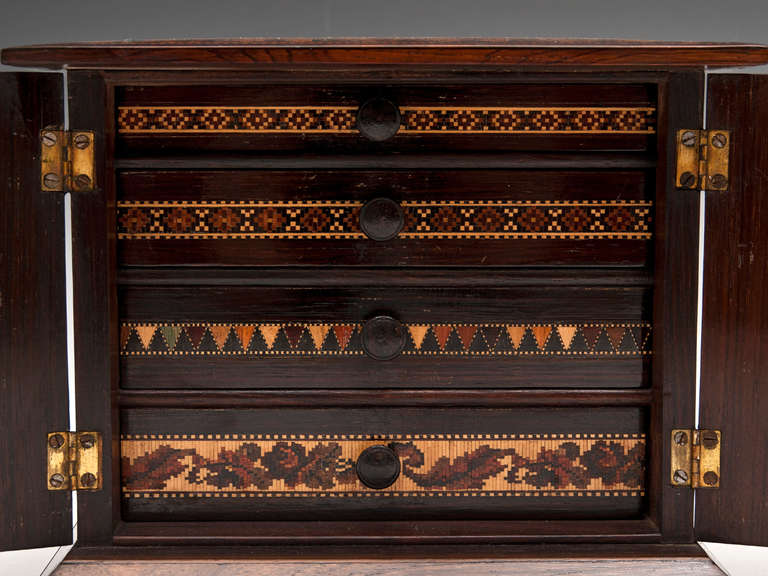 Tunbridge Ware Cabinet 1