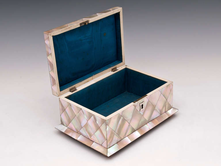 Mother-of-Pearl Mother of Pearl & Abalone Jewellery Box