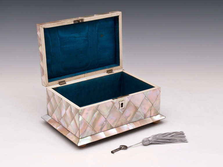 Mother of Pearl & Abalone Jewellery Box 1