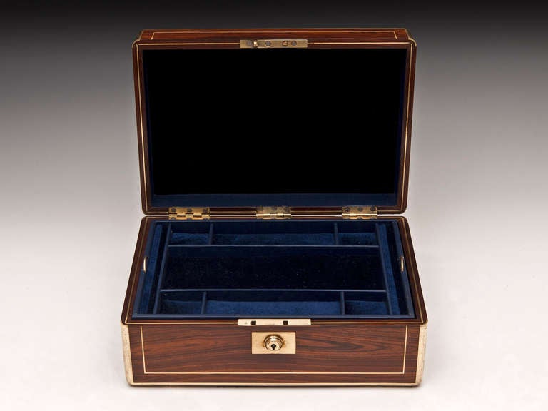 Kingwood Jewellery Box at 1stdibs