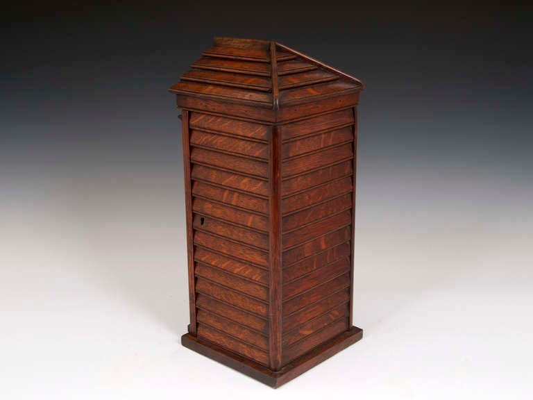 oak letter box