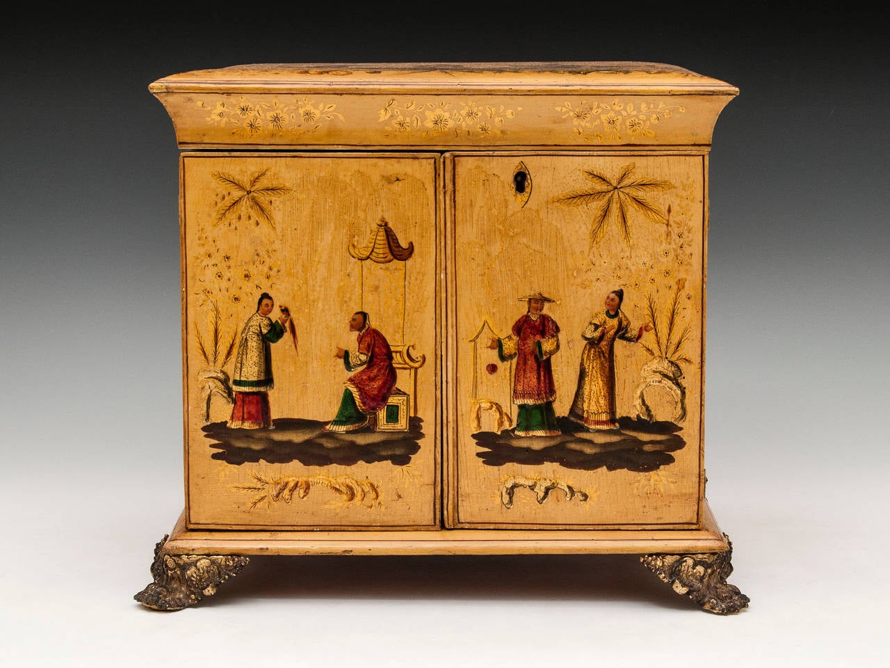 Japanned Sewing Cabinet