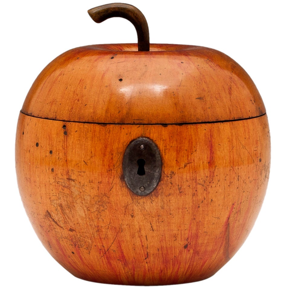 Apple Tea Caddy