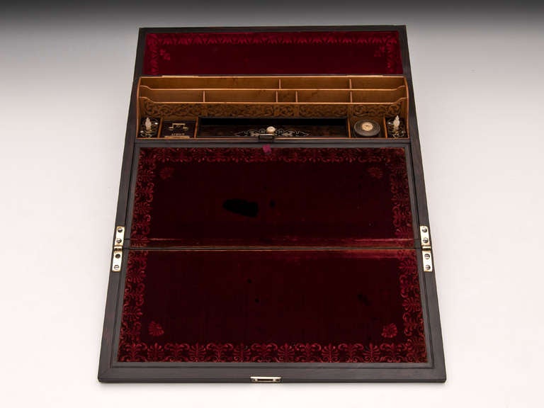19th Century Coromandel Writing Box by John Turrill