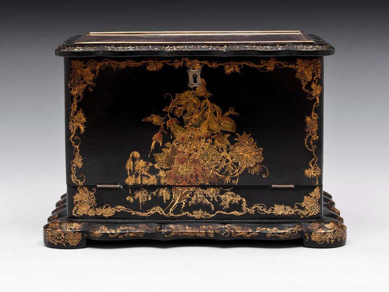 Papier Mache Writing Box