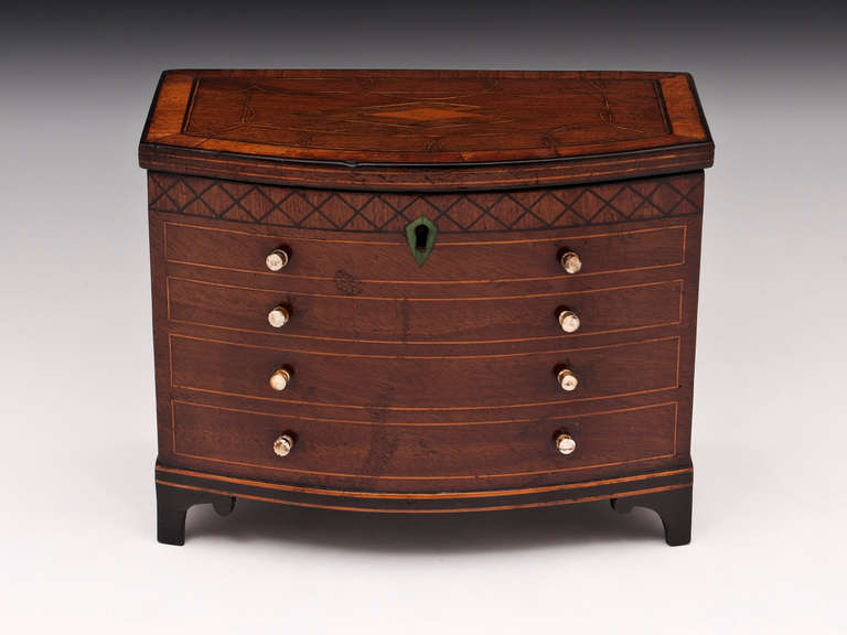Chest of Drawers Tea Caddy