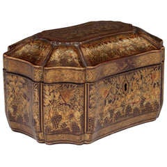 Antique Chinese Tea Caddy 