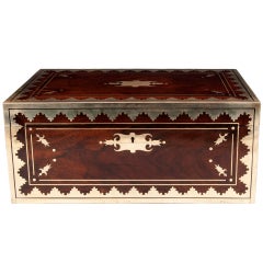 Used Rosewood Writing Box 
