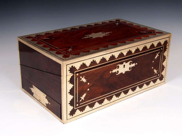 Rosewood Writing Box