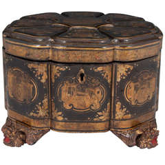 Antique Chinese Tea Caddy