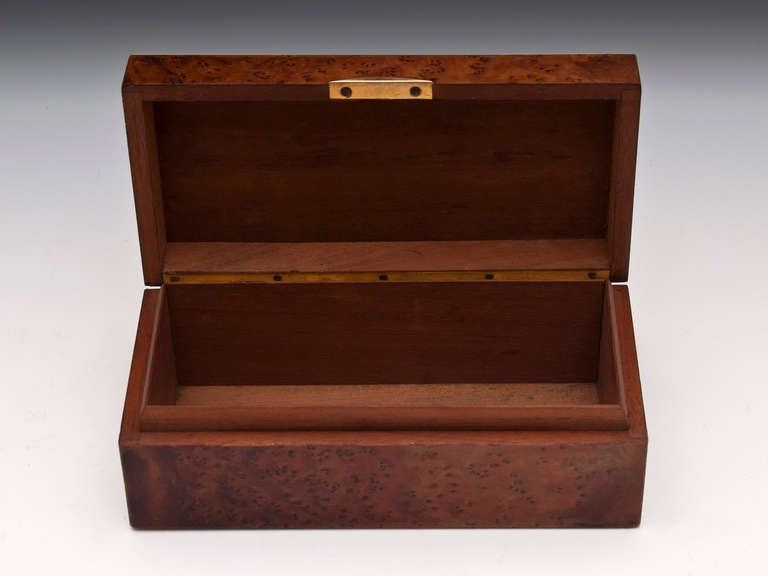 Art Deco Cigar Box at 1stdibs