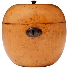 Apple Tea Caddy 