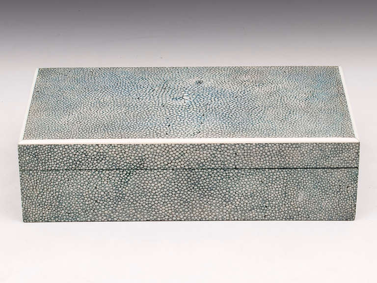 Art Deco Shagreen Box