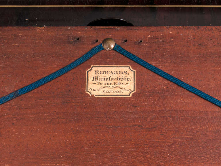 Wood Writing Box by Edwards.