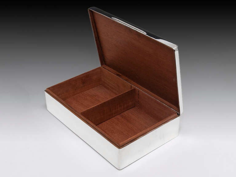 Silver Cigar Box 3