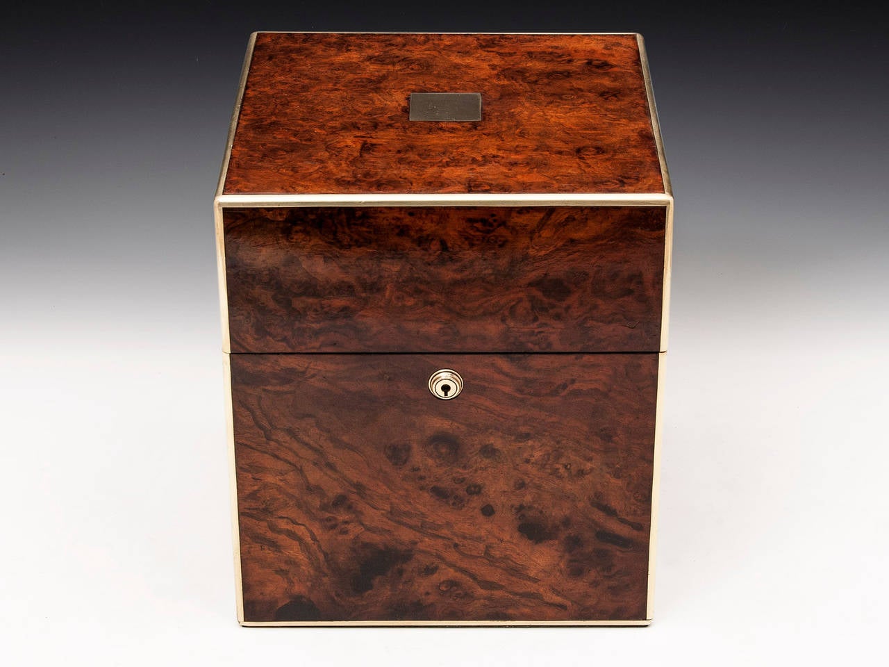 Burr Walnut Decanter Box