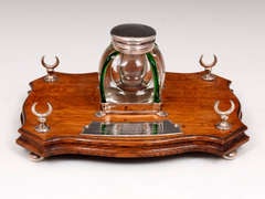 Art Nouveau Inkwell