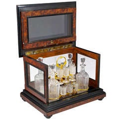 French Liqueur St Louis Crystal Cabinet