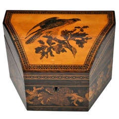 Tunbridge Ware Stationary Box