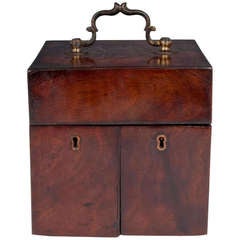 Antique Mahogany Apothecary Box