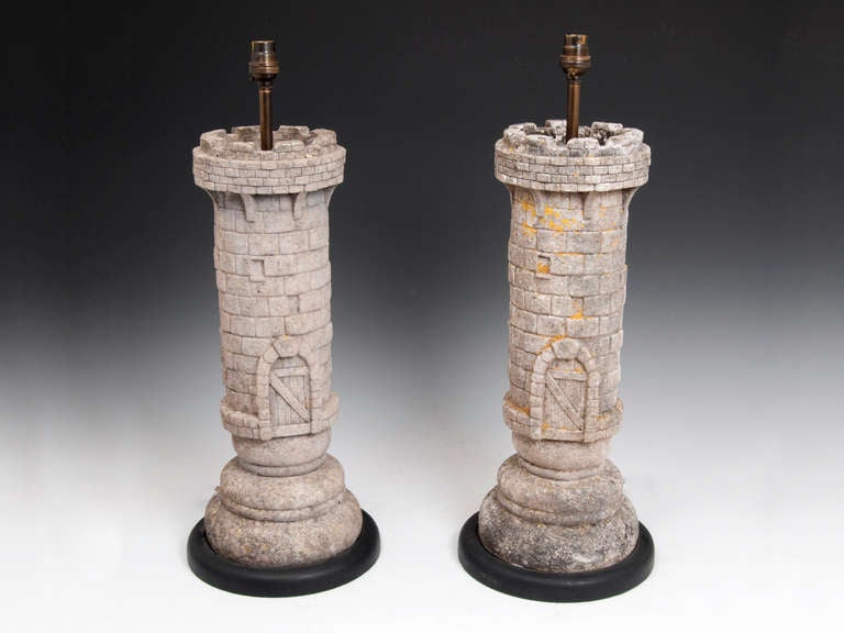 Rook Chess Piece Lamps