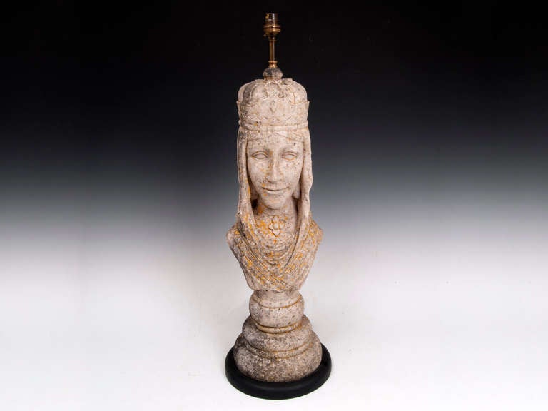 Saxon Queen Chess Piece Lamp