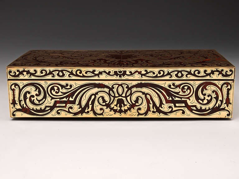 Boulle Cigarette Box