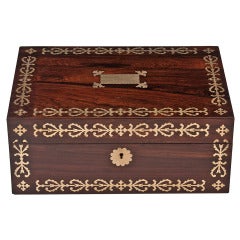 Rosewood Sewing Box