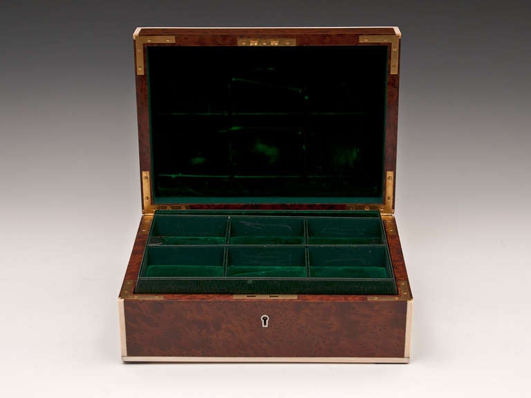 British Art Deco Jewelry Box