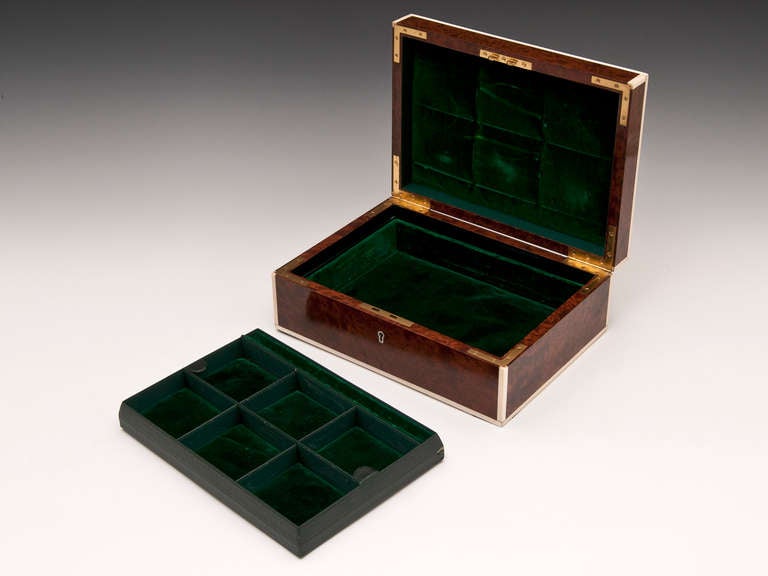 Art Deco Jewelry Box In Excellent Condition In Northampton, United Kingdom