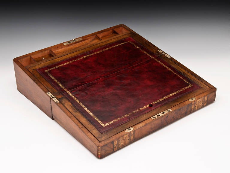 Writing Box with Inlaid Mosaic Design, circa 1875 2