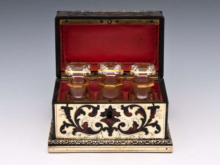 Brass Boulle Perfume Box