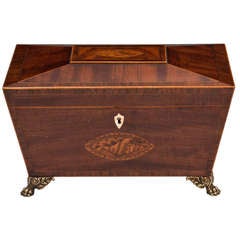 Georgian Mahogany Caddy