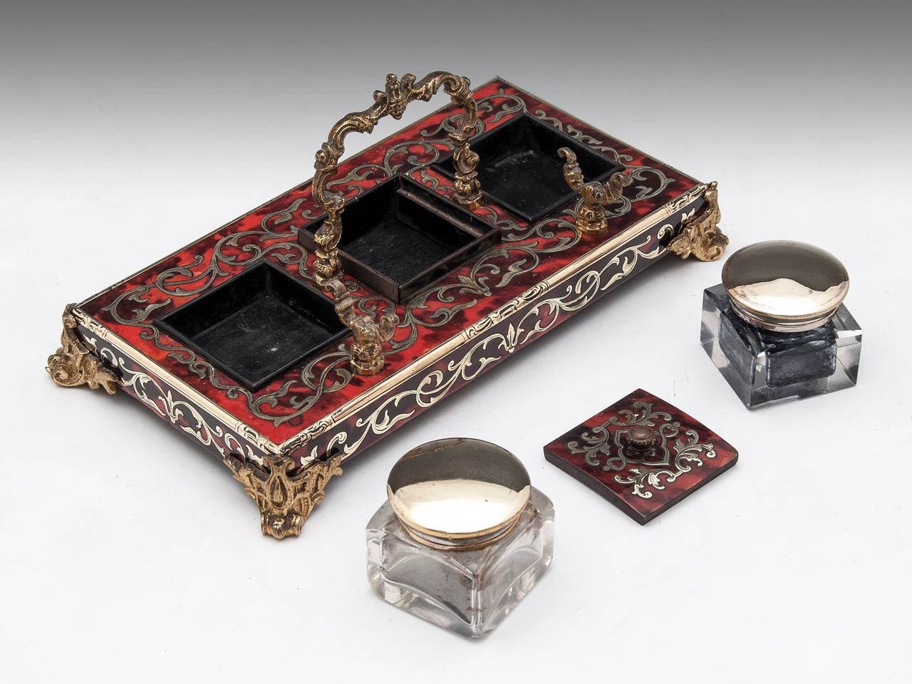 Boulle Inkstand 1
