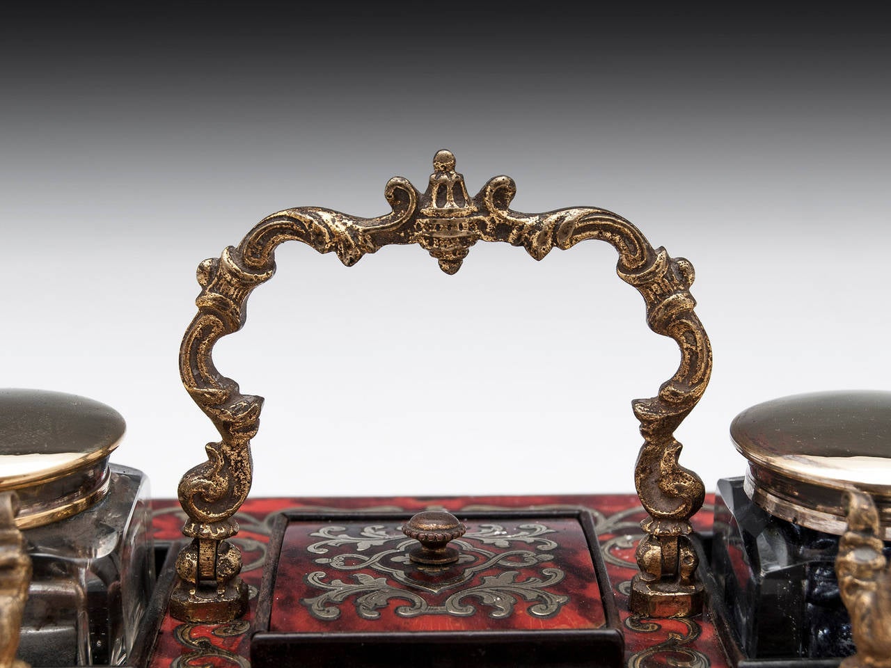 Boulle Inkstand 3