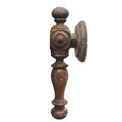 Antique Wooden Handrail Bracket