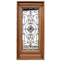 Antique Single Entry Door