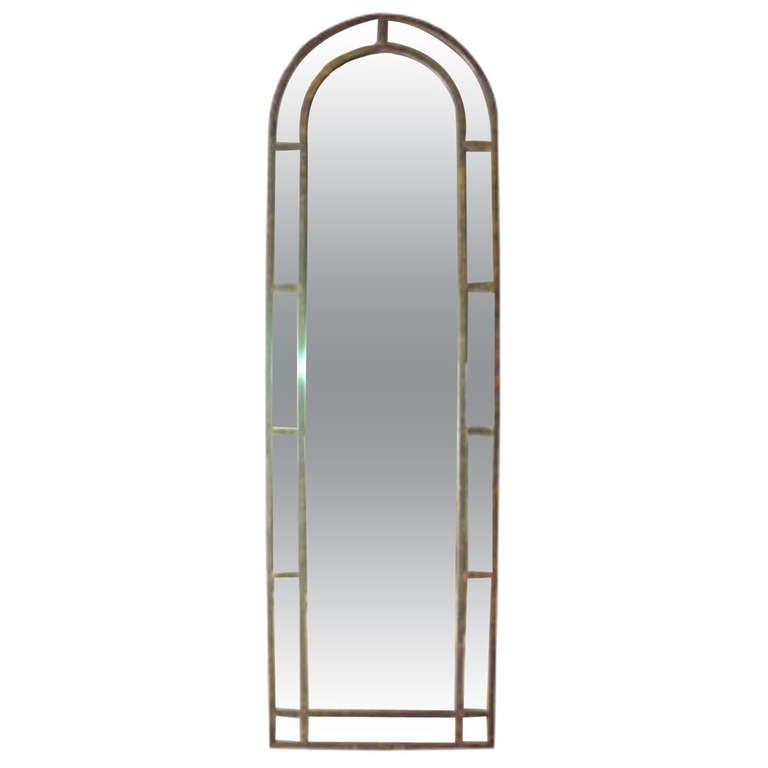 Antique Tall Arched Mirror at 1stDibs