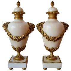 19th Century Urns by Eugene Bazart