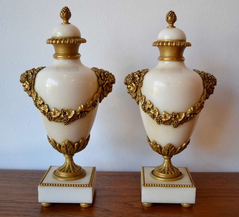 19th Century Urns by Eugene Bazart