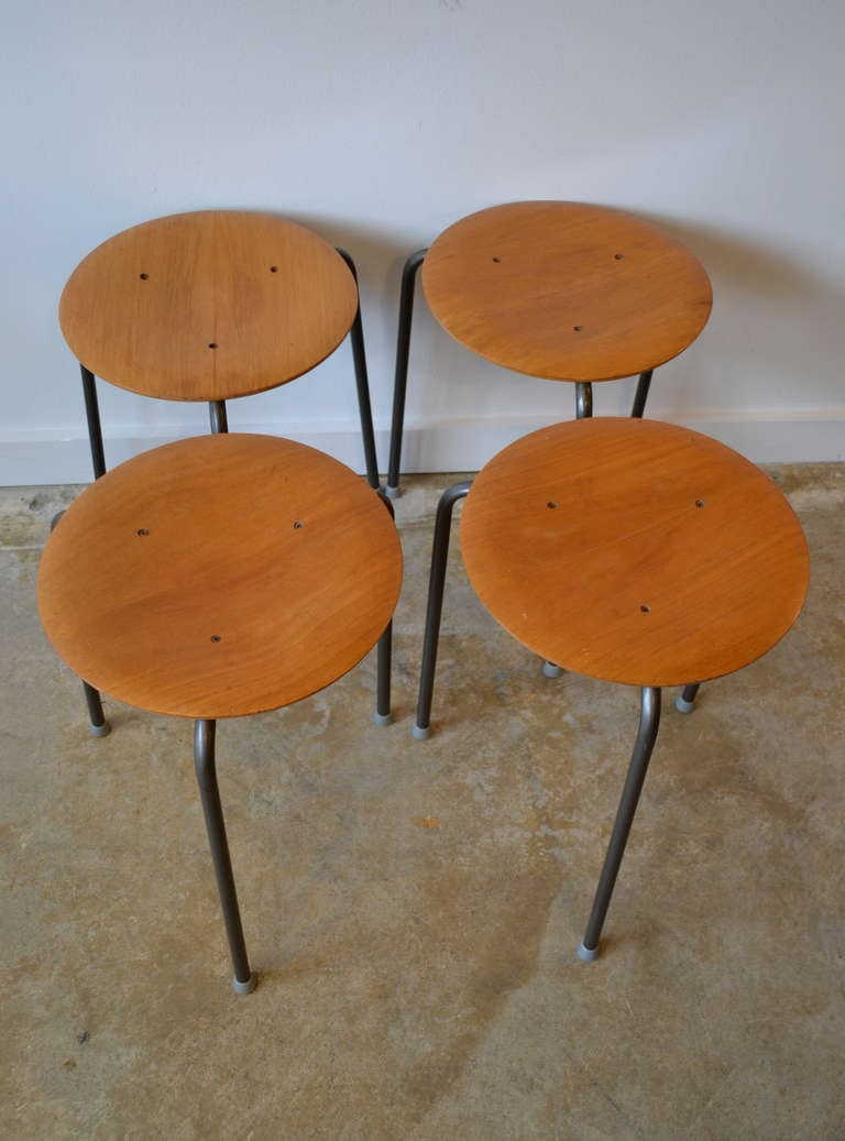 Arne Jacobsen Stacking Stools