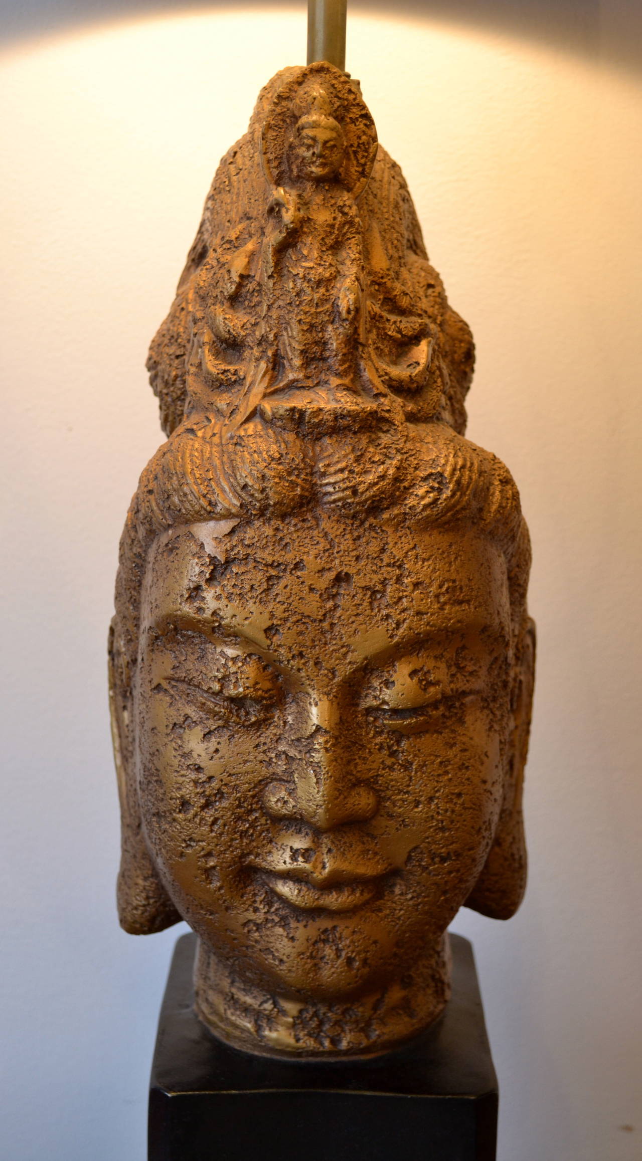 buddha head lamp