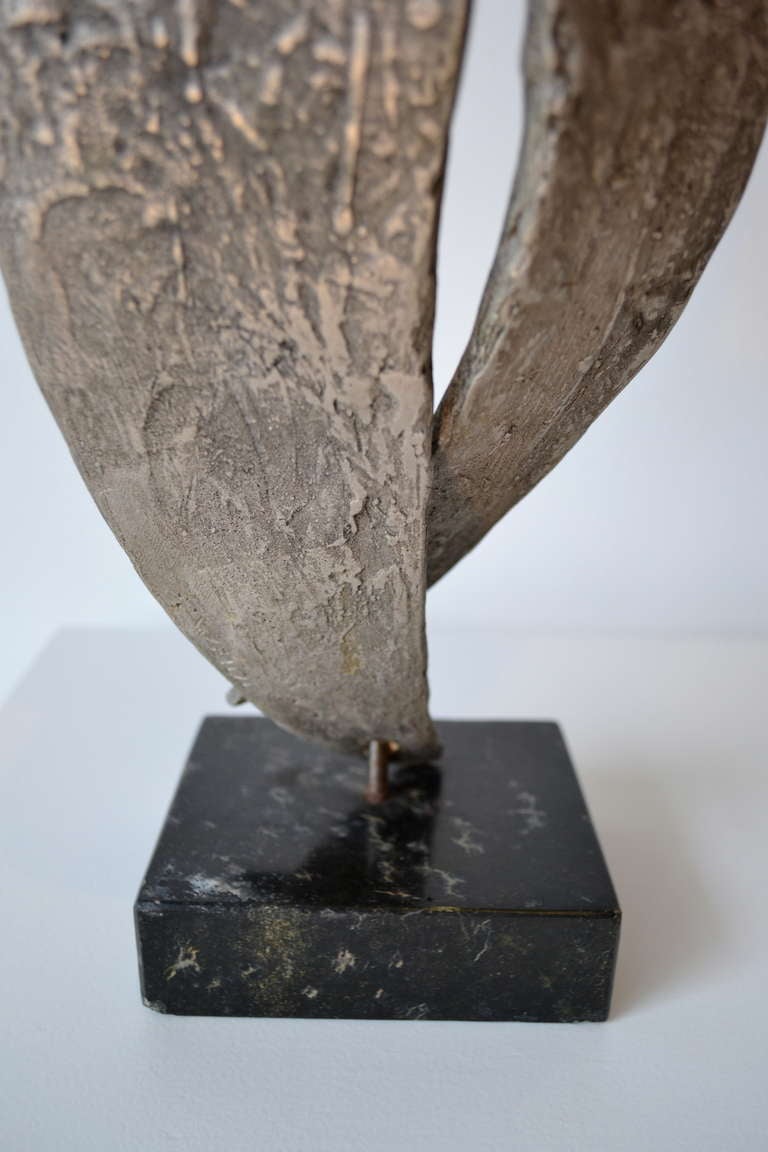 Mid-20th Century Bronze Brutalist Sculpture by Seff Weidl, Germany, Mid Century For Sale